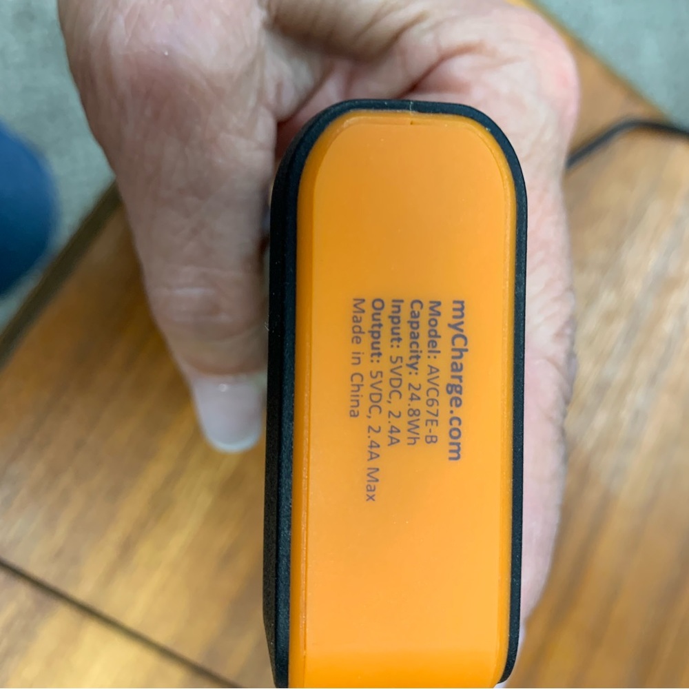 Portable iPhone charger